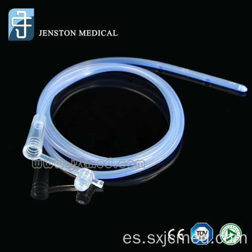 Tubo de estómago de silicona desechable médico